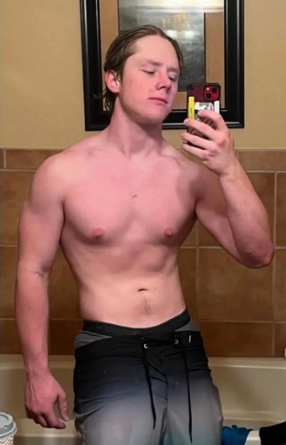 After image of weight loss transformation